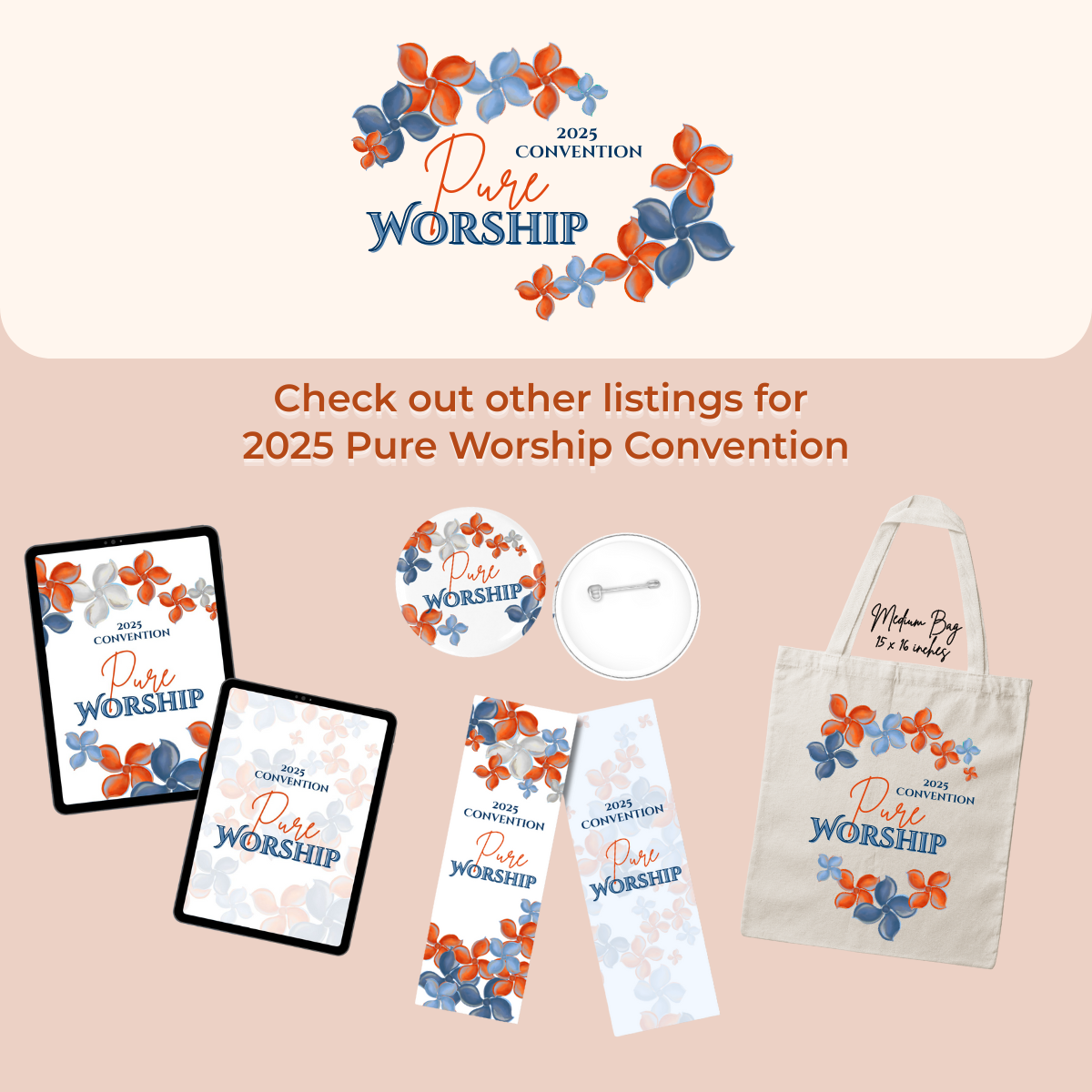Pure Worship 2025 Convention, Button Pins, JW gift
