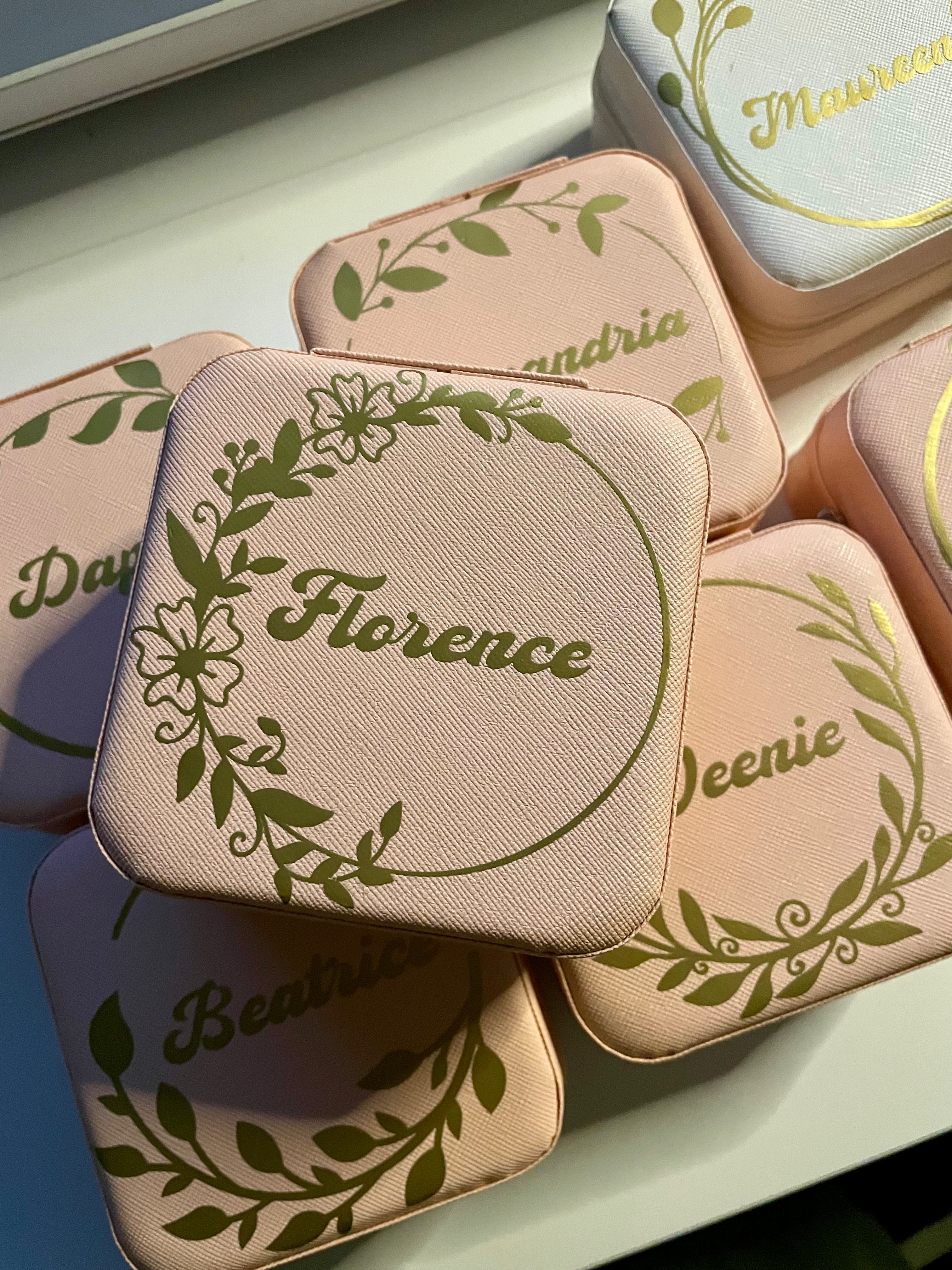 Jewelry Travel Case, Personalized