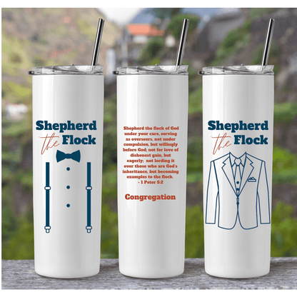 Shepherd the Flock Tumbler, JW gift