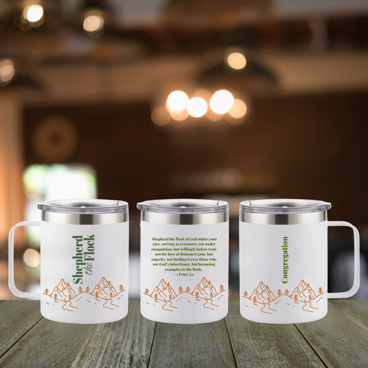 Shepherd the Flock Tumbler, JW gift