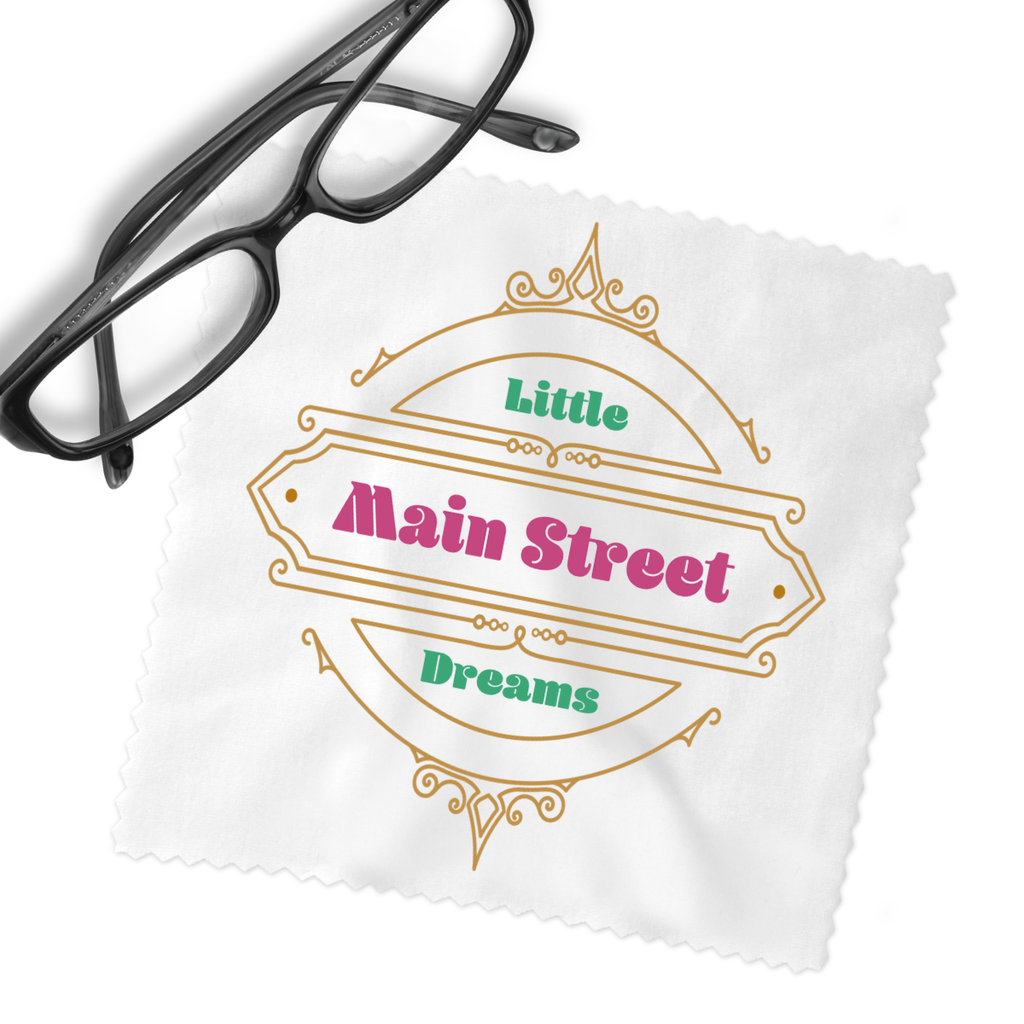 Lens Cleaning Cloths, Business Logo