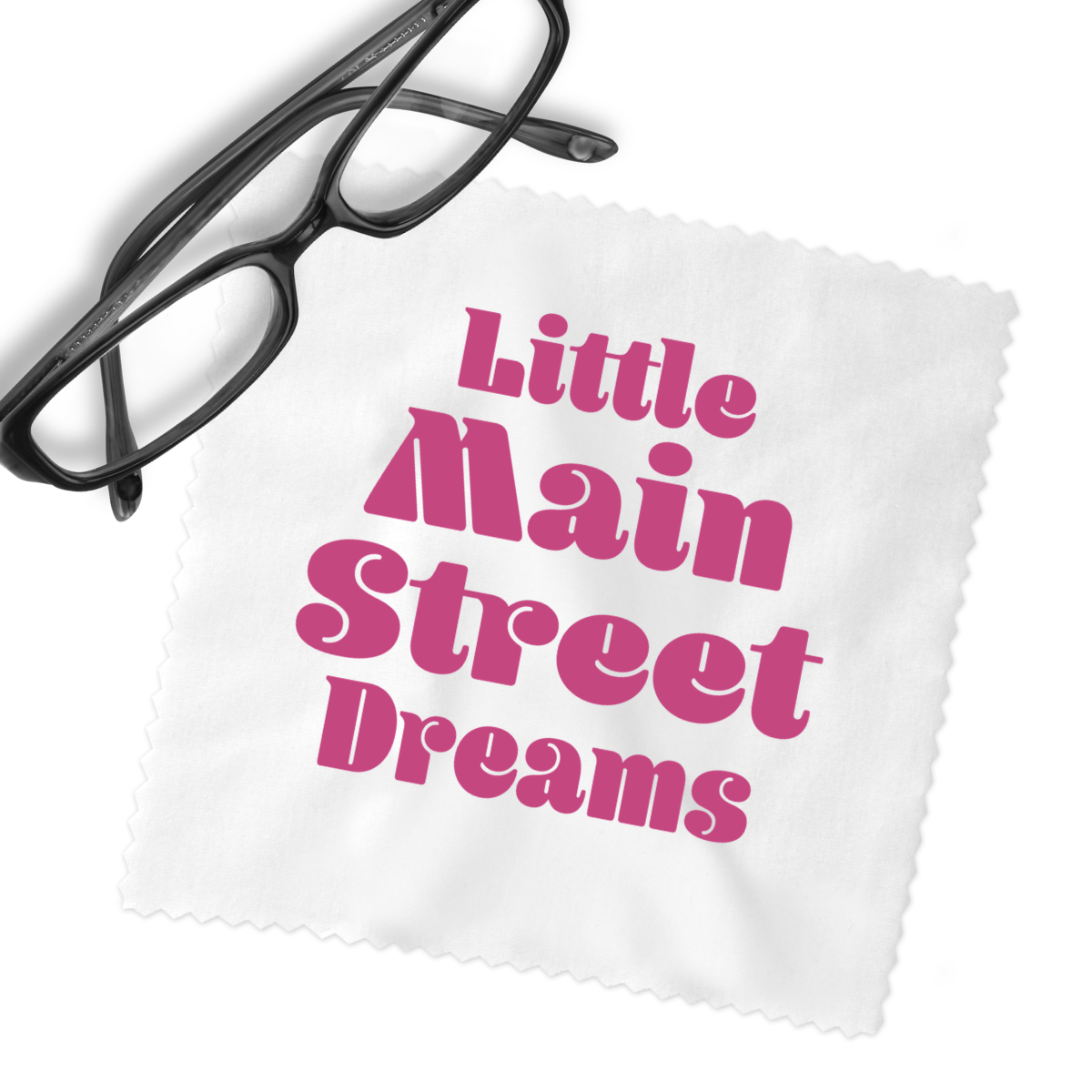 Lens Cleaning Cloths, Business Logo