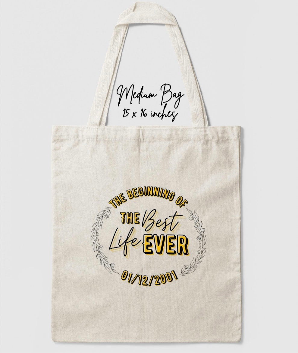 JW Baptism Gift, Tote bags