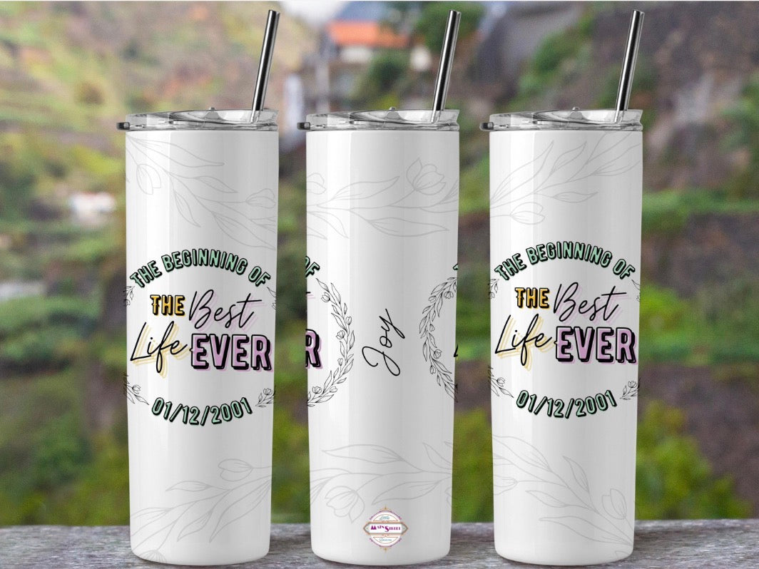 JW Baptism Gift Tumbler, Personalized