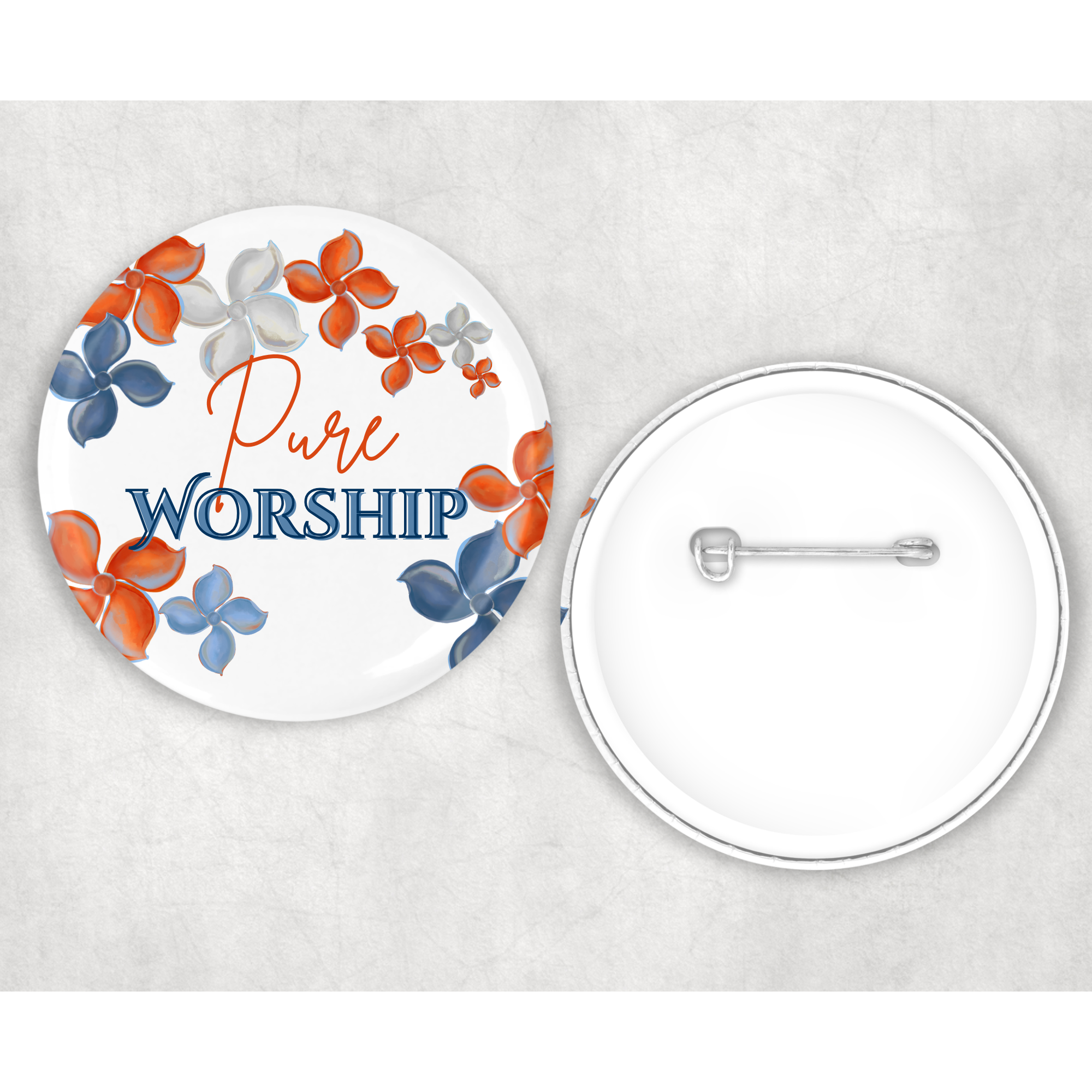 Pure Worship 2025 Convention, Button Pins, JW gift