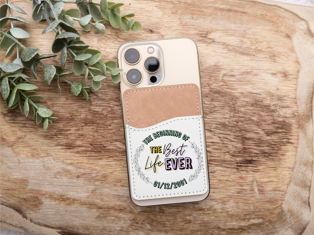 Contact Card Holder, Wallet Case, Stick on