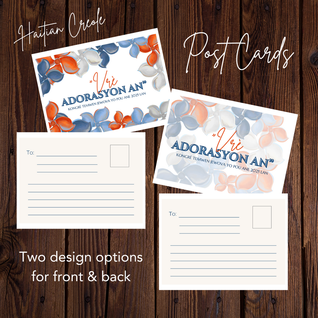 Haitian Creole "Vre Adorasyon an" Convention, Pure Worship 2025 Convention, Printable