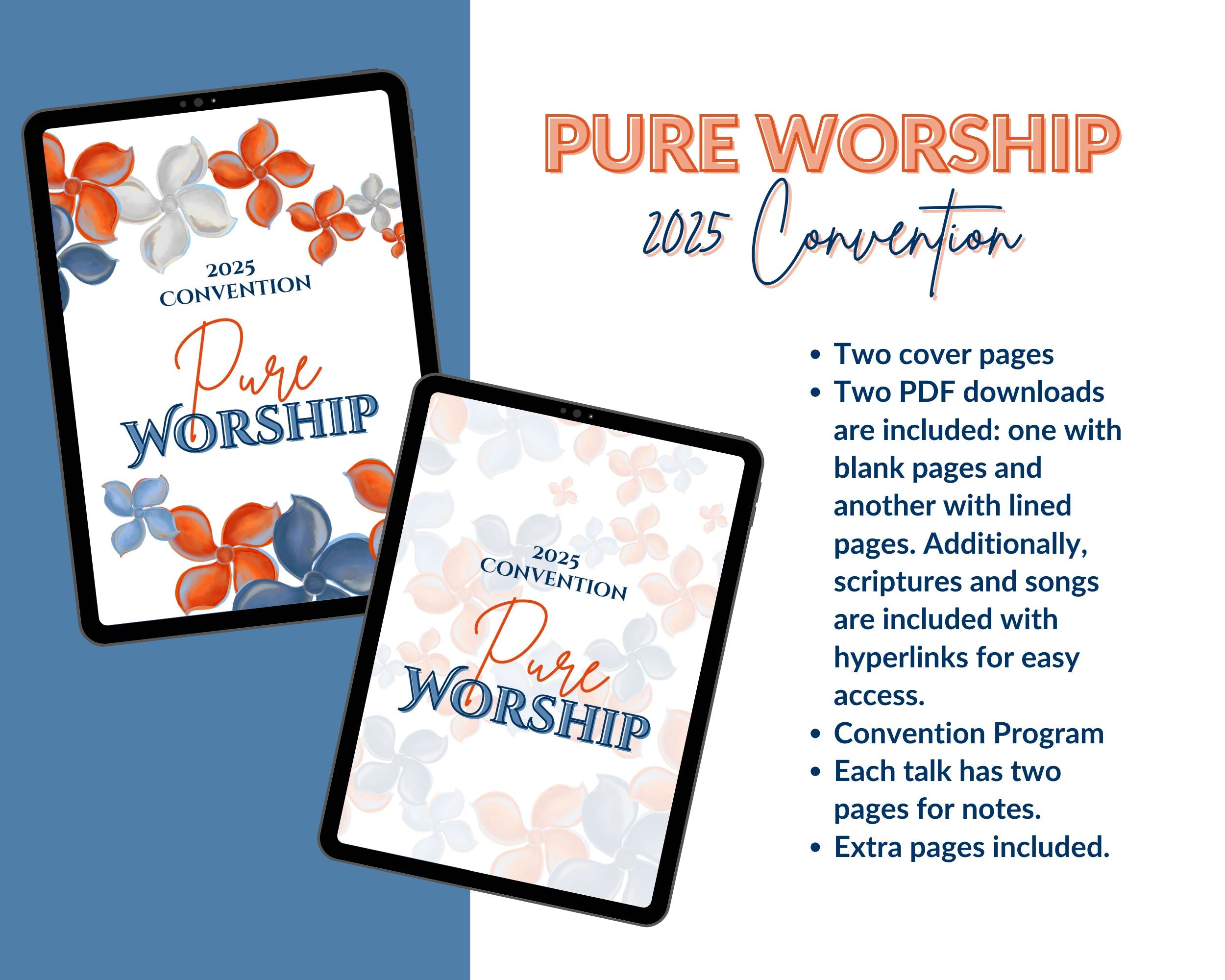 Pure Worship 2025 Convention, Digital Notebooks