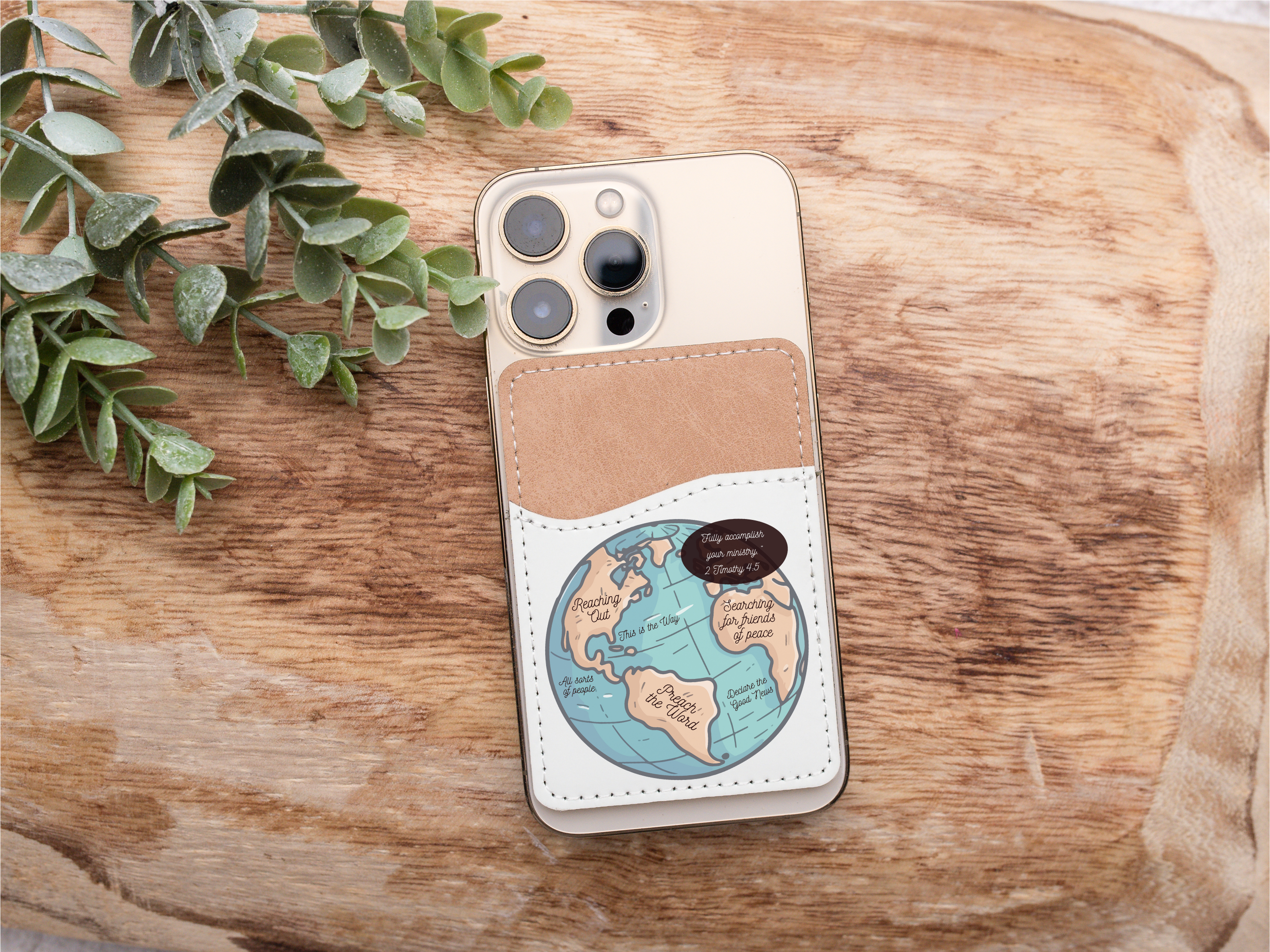 Contact Card Holder, Wallet Case, Stick on