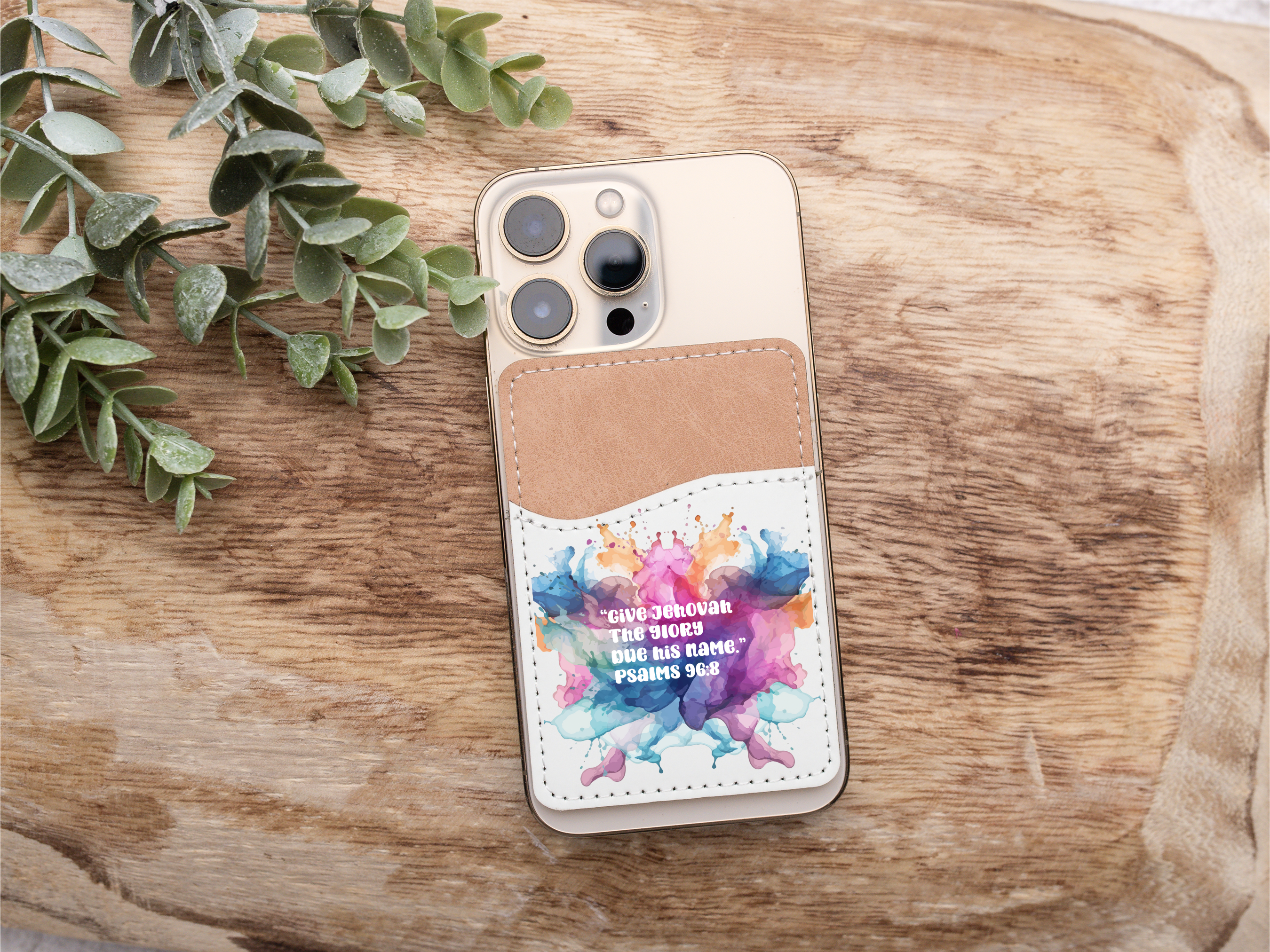 Contact Card Holder, Wallet Case, Stick on