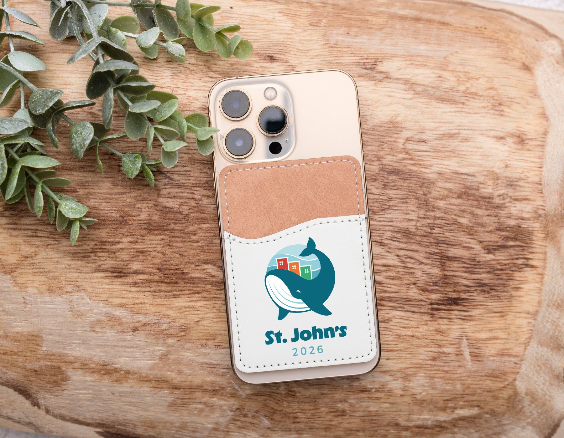 JW 2026 International Convention Contact Card Holder, Stick-on