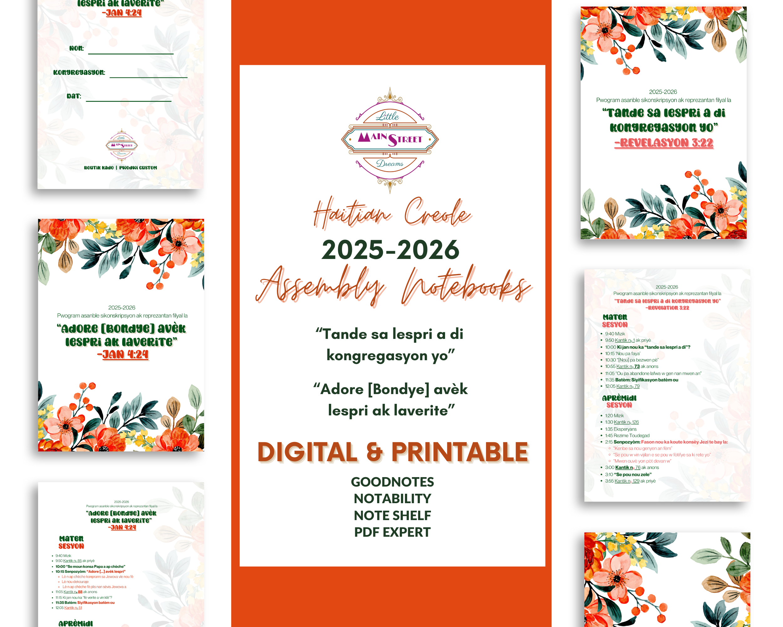 2025-26 Haitian Creole Circuit Assembly Digital Notebooks