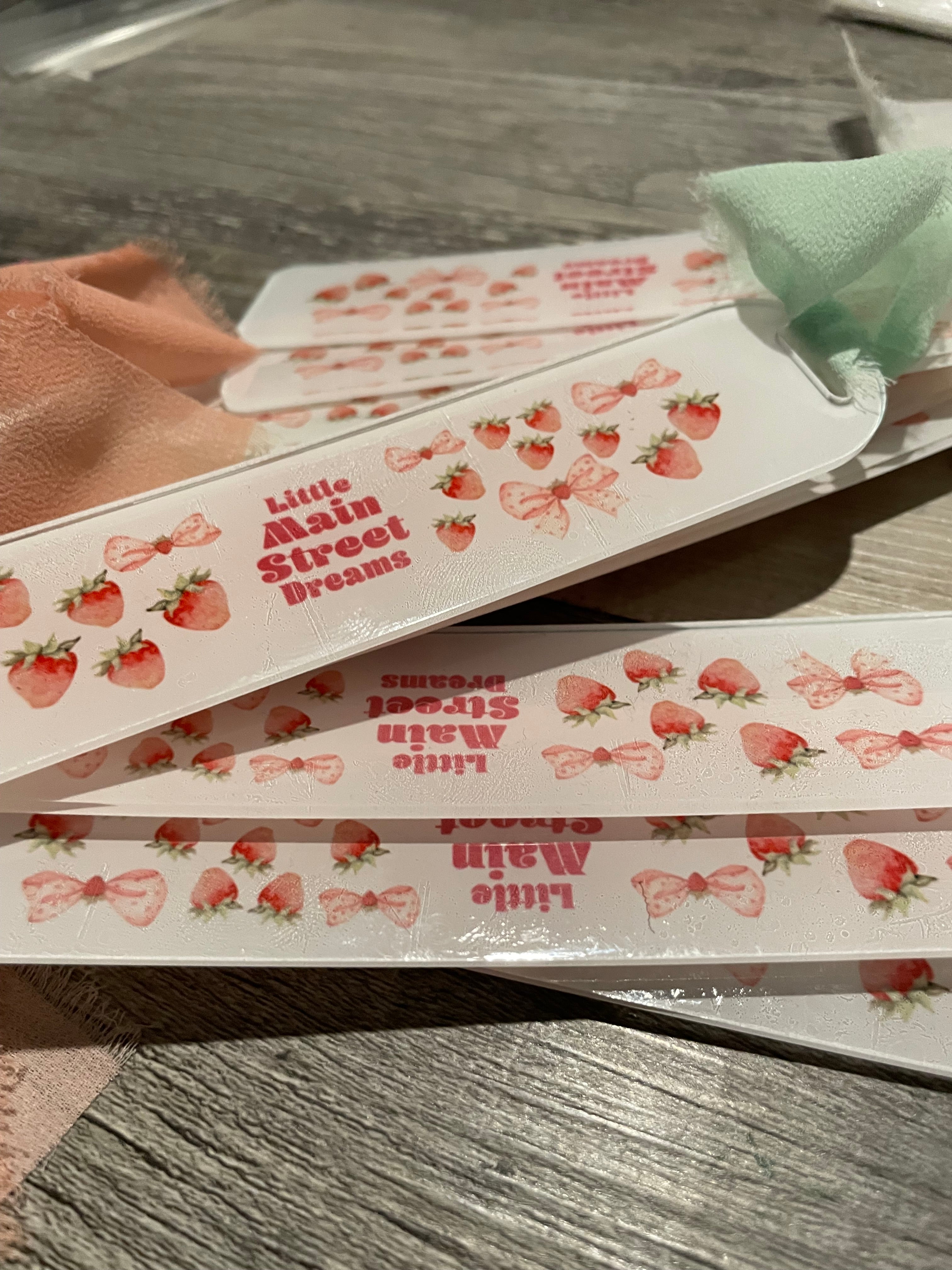 Custom Acrylic Bookmarks