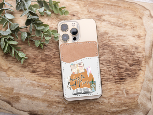 Contact Card Holder, Wallet Case, Stick on