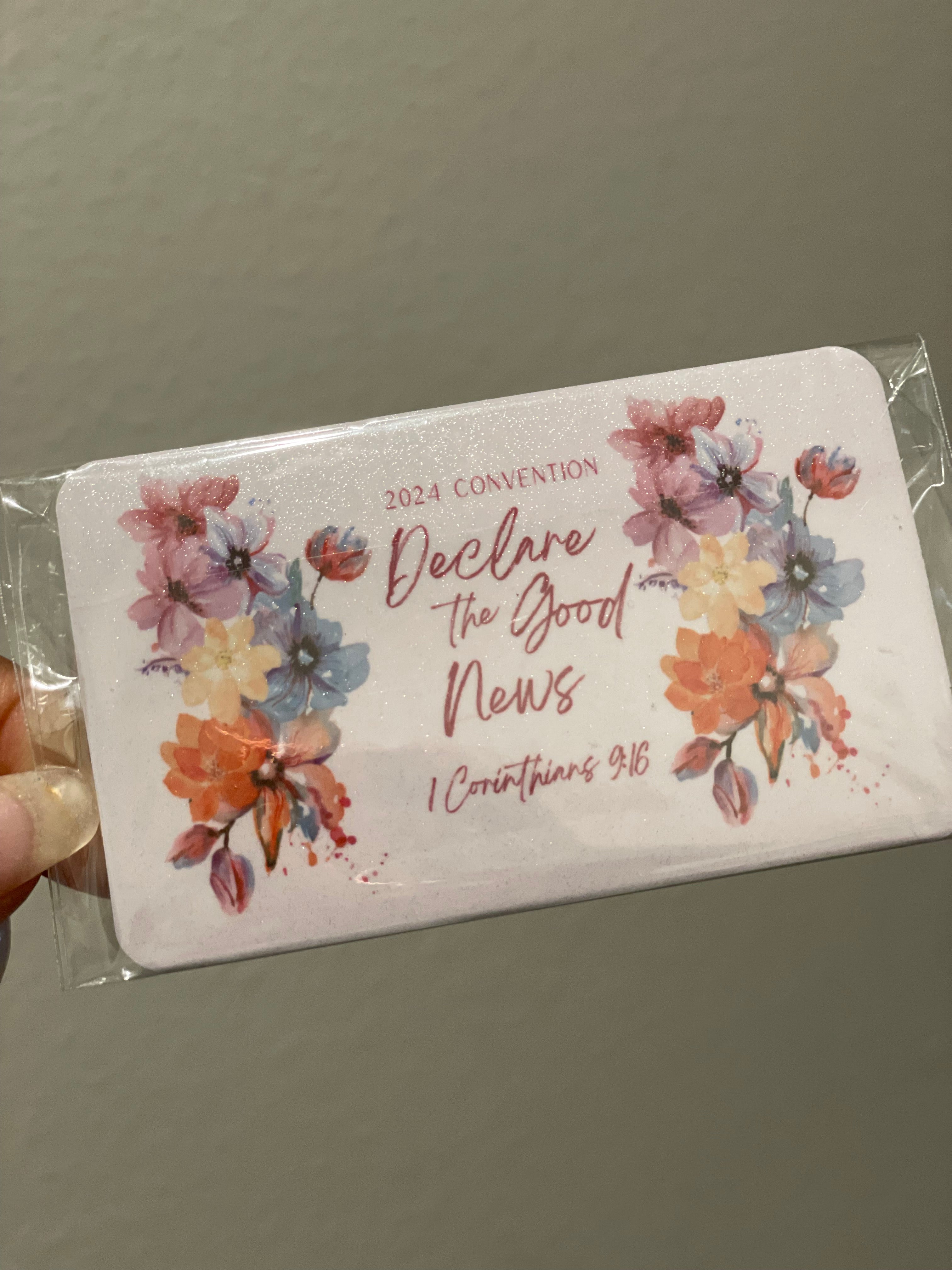 2.5” x 3.5” magnet