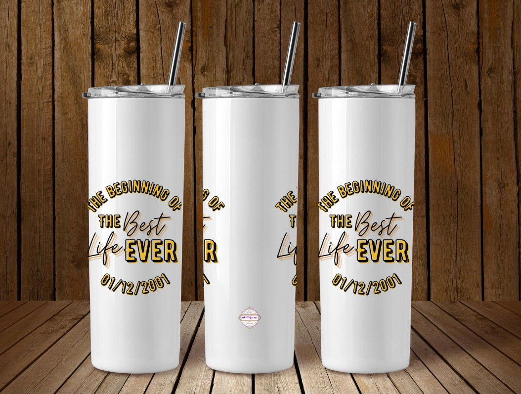 JW Baptism Gift Tumbler, Personalized
