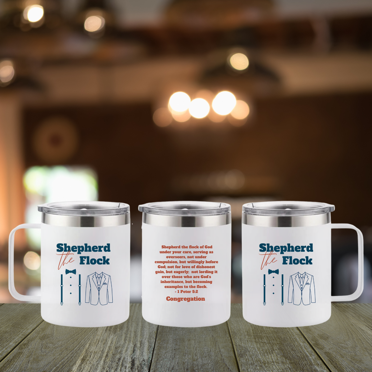 Shepherd the Flock Tumbler, JW gift