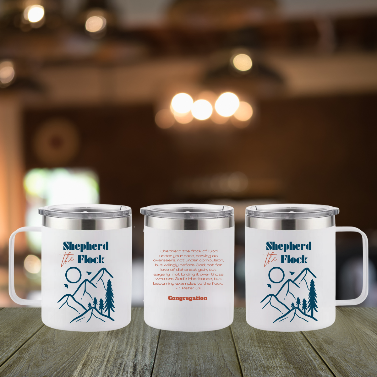 Shepherd the Flock Tumbler, JW gift