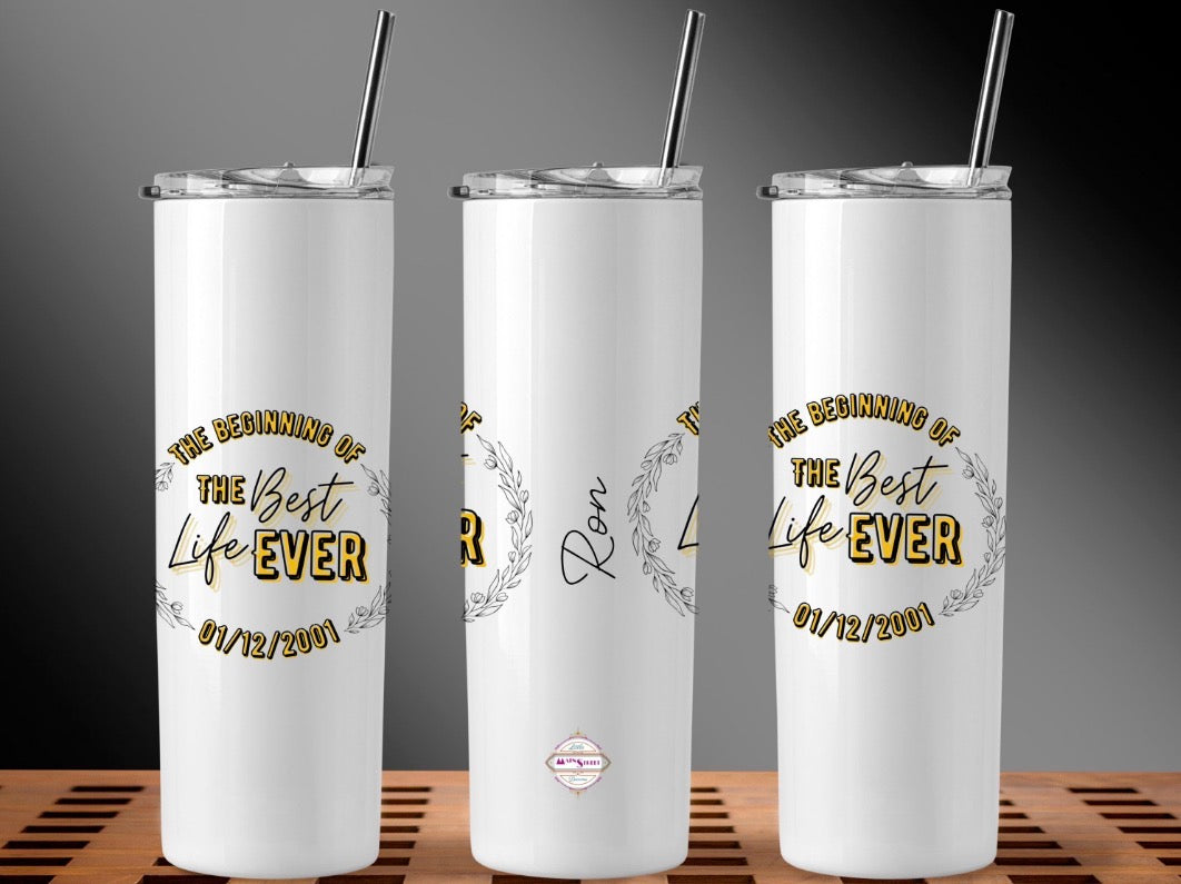 JW Baptism Gift Tumbler, Personalized