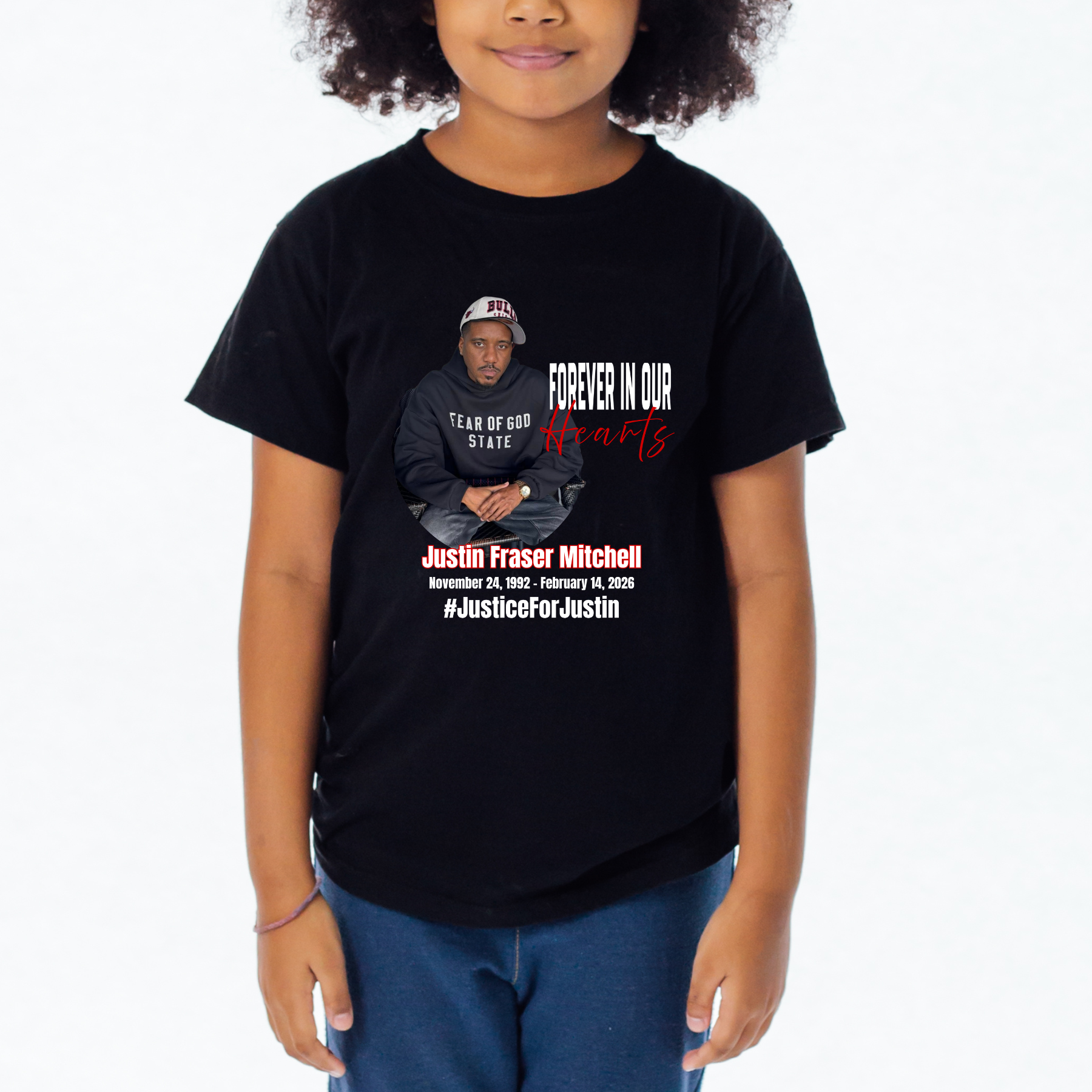 Justin Mitchell, Memorial T-Shirt
