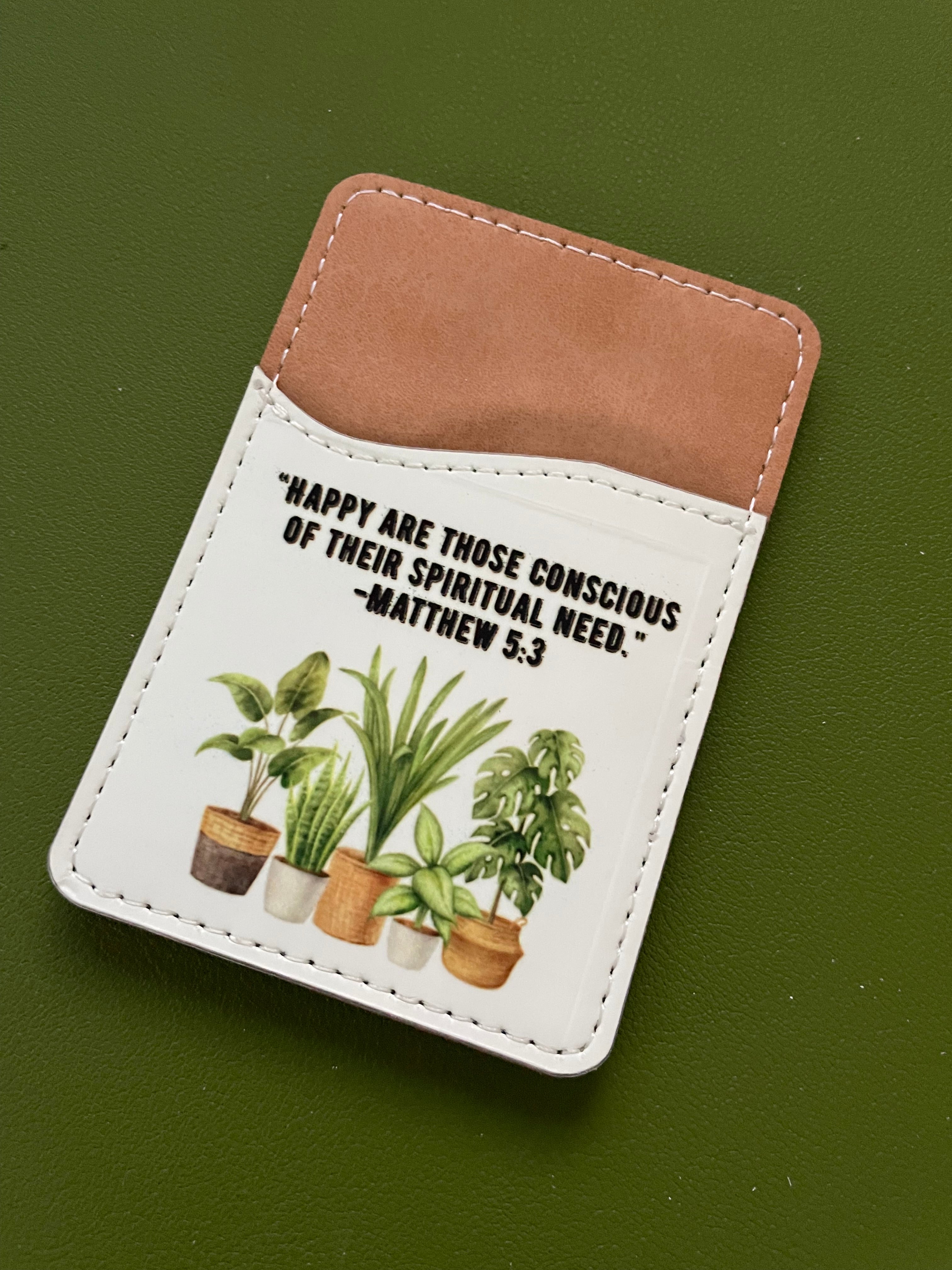 Contact Card Holder, Wallet Case, Stick on