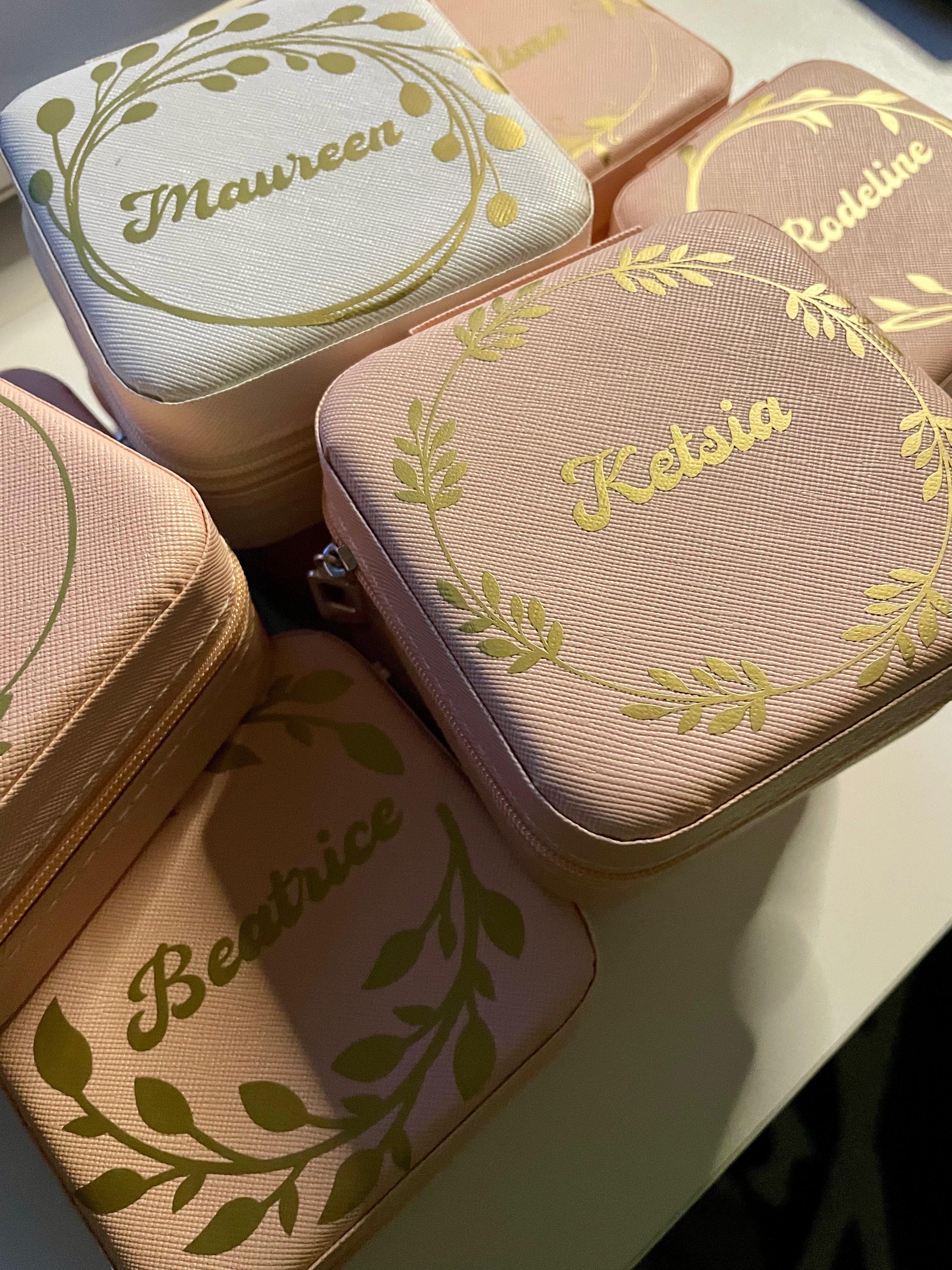 Jewelry Travel Case, Personalized