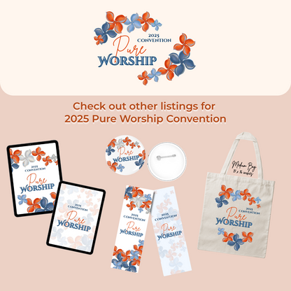 Pure Worship 2025 Convention, Digital Notebooks