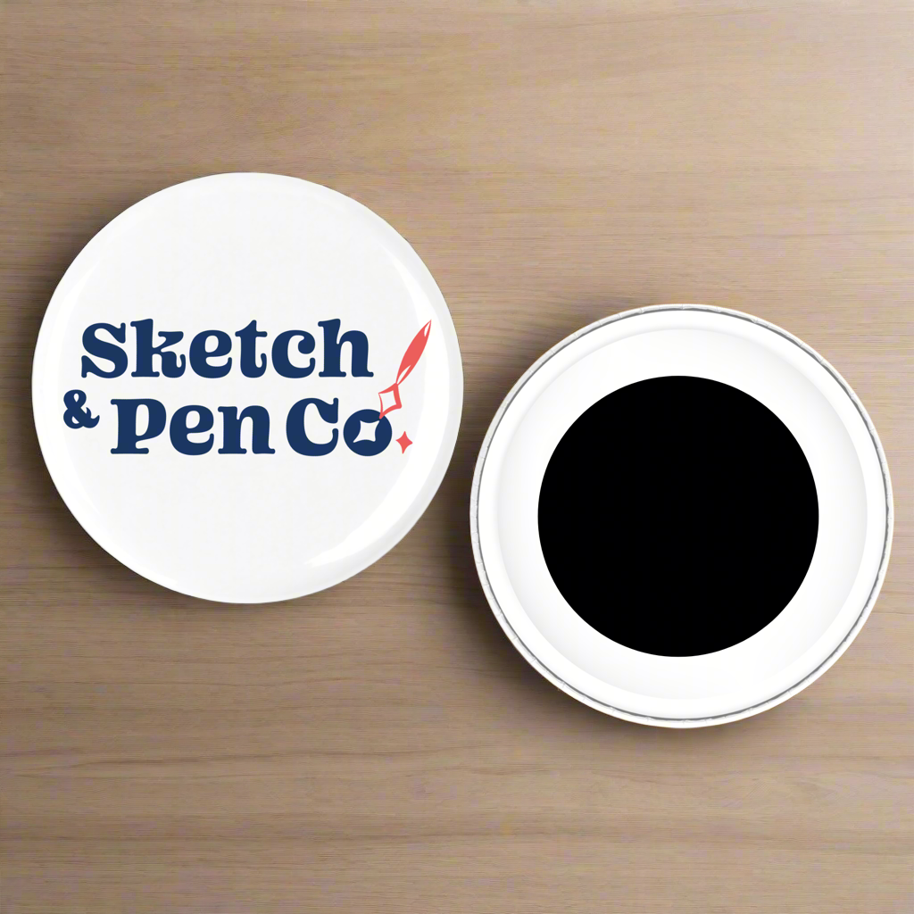 Custom Button Pins or Magnets