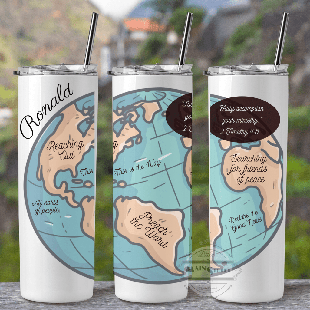 Tumbler « Accomplis pleinement ton ministère », cadeau JW