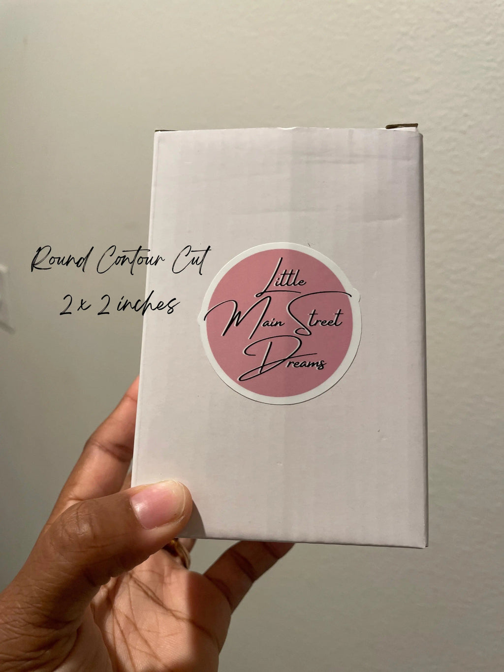 Easy Peel Vinyl Stickers, Full-Color and Waterproof Little Main Street Dreams, LLC