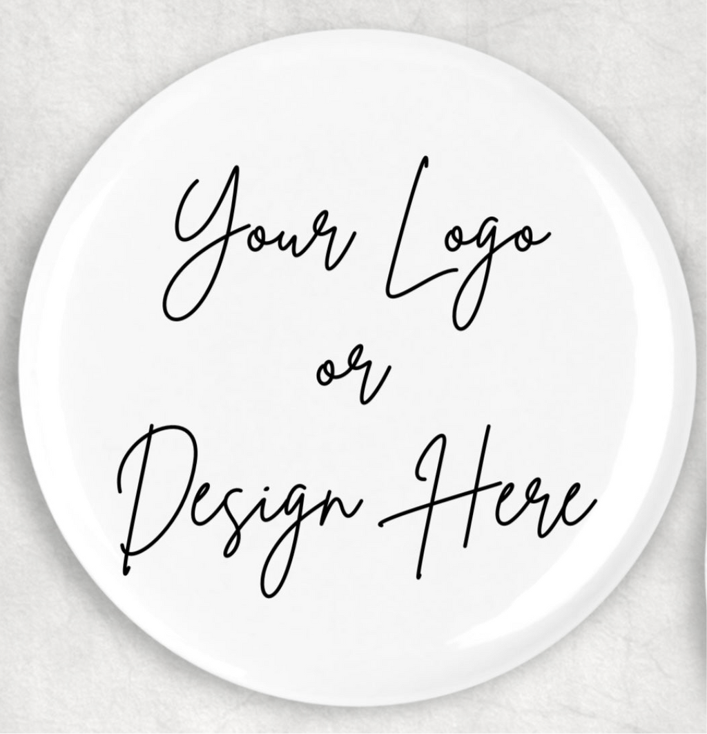 Custom Button Pins or Magnets