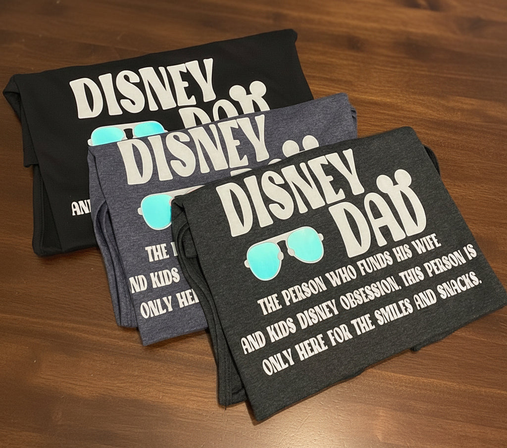 Disney Dad, Disney Inspired T-Shirt