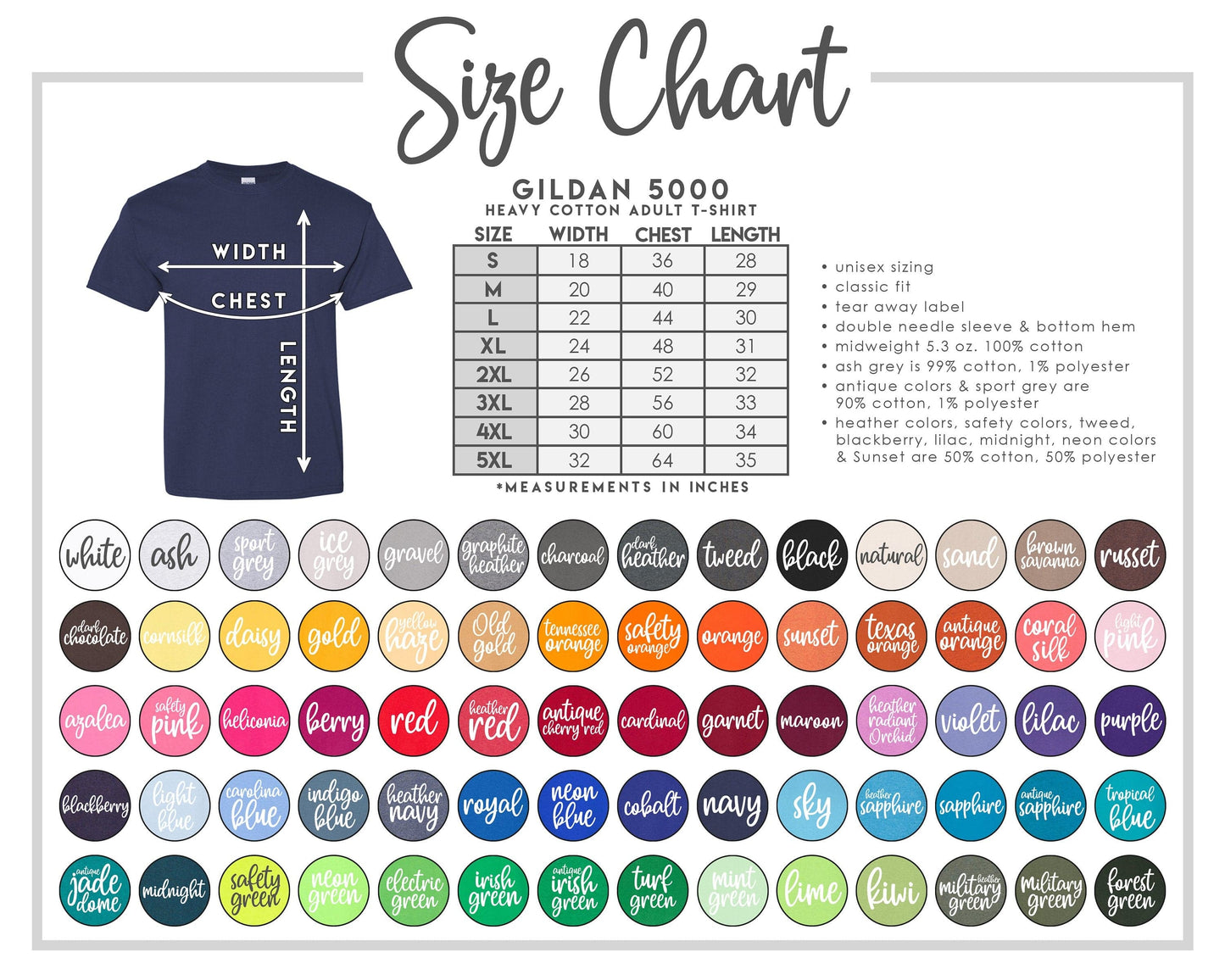 Custom Design, Full Color T-shirts