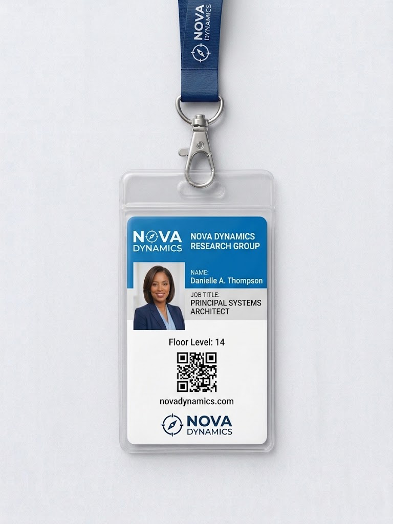 Custom Aluminum Badge, ID Cards