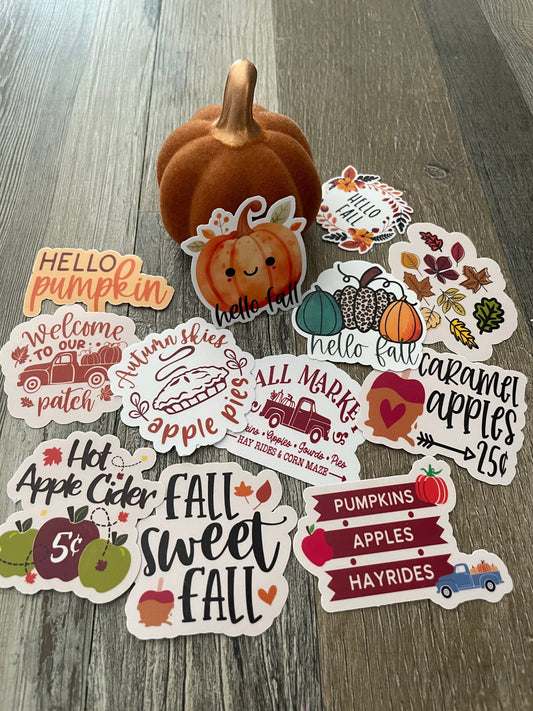 Fall Sticker Sheets