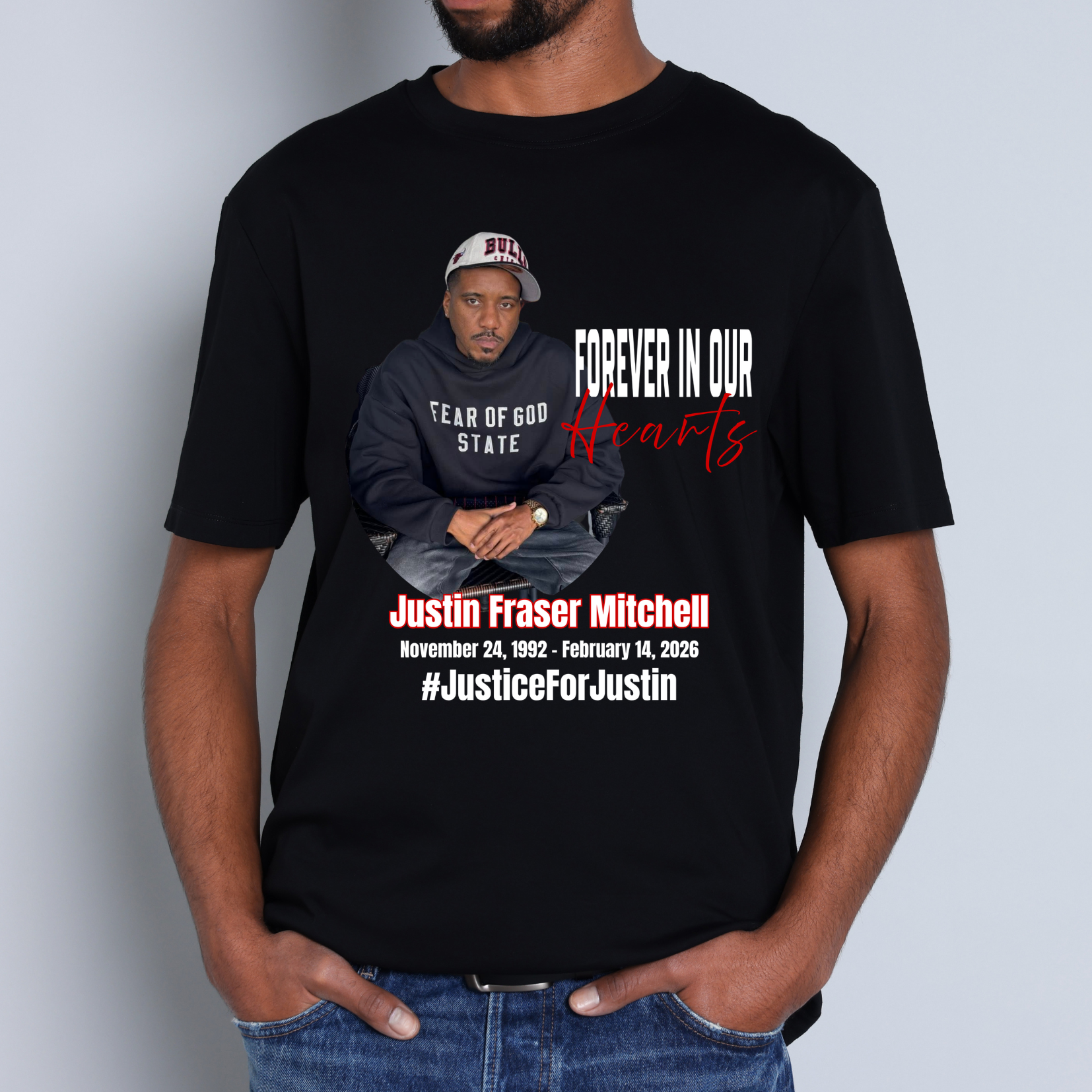 Justin Mitchell, Memorial T-Shirt