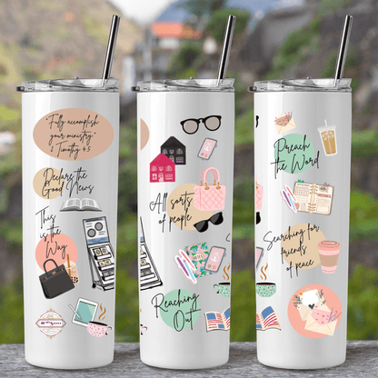 Fully Accomplish your Ministry Tumbler, JW gift