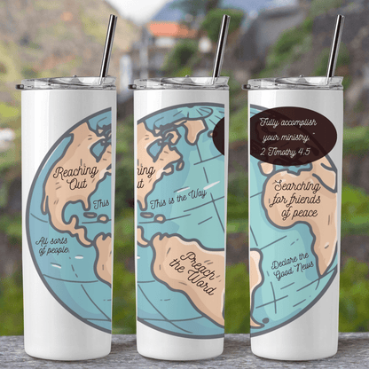 Fully Accomplish your Ministry Tumbler, JW gift