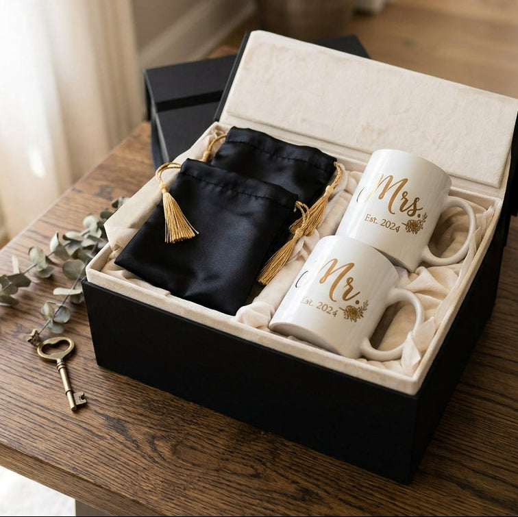 Coffret cadeau d'anniversaire, cadeaux de mariage