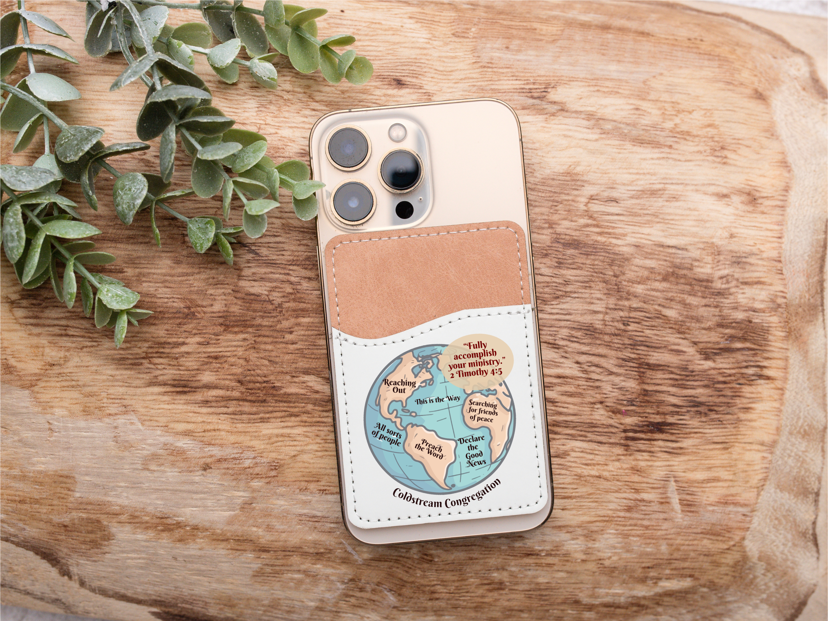 Contact Card Holder, Wallet Case, Stick on